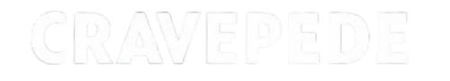 Cravepede text logo